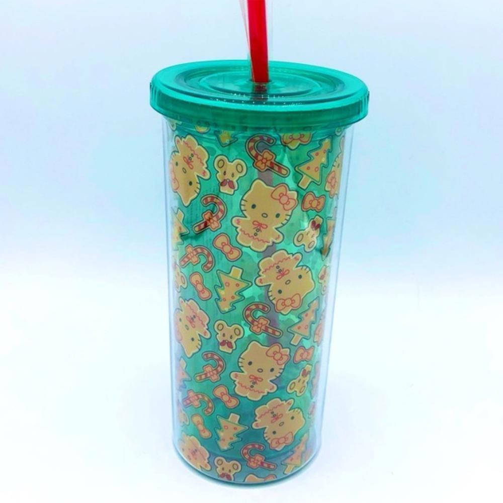 Hello Kitty Holiday Gingerbread Acrylic Travel Cup